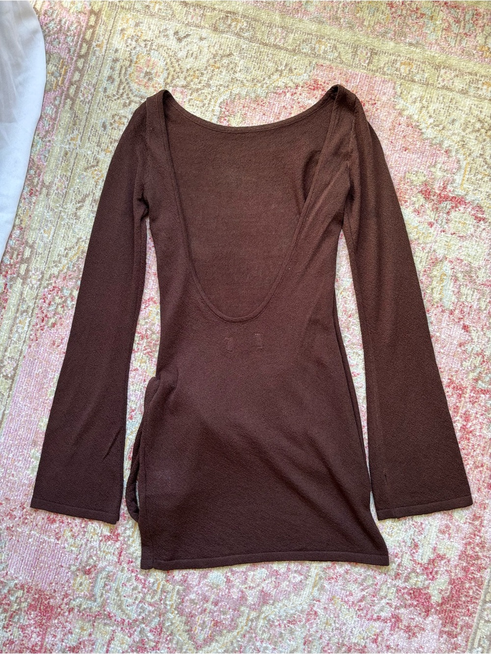 Peppermayo \\ sheer knit bell sleeve dress - Picture 8 of 11